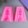 Mold Silicon "Elephant" set 2 pcs 3.9x2.6 cm