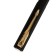 Gift feathers in the leatherette case, black body with gold