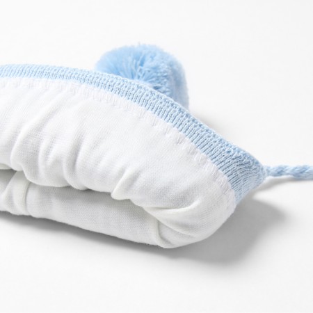 Children's hat minku, size 42-44, blue color-1