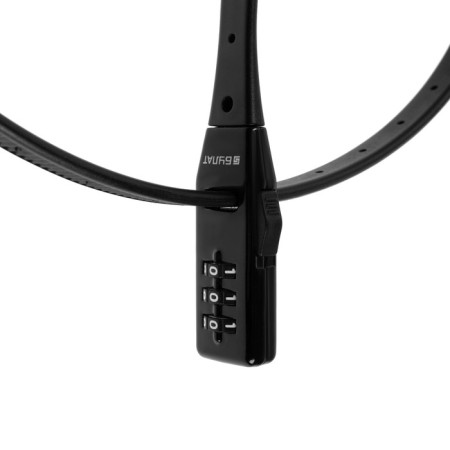 The castle is hinged, code with stainless steel. cable, Bulat Sun 455 ns (11*530), black color-2