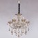 Caprice 6x40W E14, Platinum 65x65x59 cm