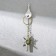 Metallic key keychain “February 23”, helicopter, 11 x 2.5 cm