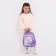Baby backpack on lightning, 3 outer pockets, purple color