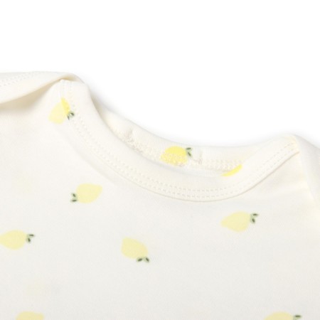 Body with a long sleeve, the color is milk, height 56 ​​(0-1 months)-1