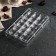 Form for chocolate and sweets “Cubes”, 18 cells, 20 × 12 × 2.5 cm, cell 2.5 × 2.5 × 1 cm