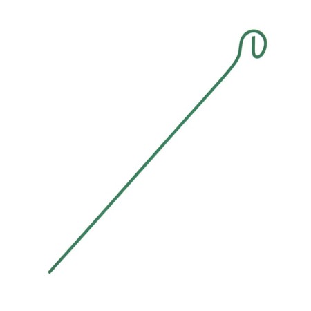 Pegs for garter plants, h = 60 cm, d = 0.3 cm, wire, green, greengo-4