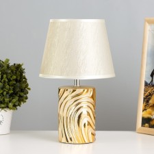 CALISE Table Lamp E14 40W gold 19x19x32 cm Risalux