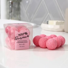 Подарочный набор косметики «100% богиня», бомбочки для ванны 8 х 20 г, аромат клубники, BEAUTY FOX