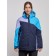Ski jacket female winter, size 52, blue color