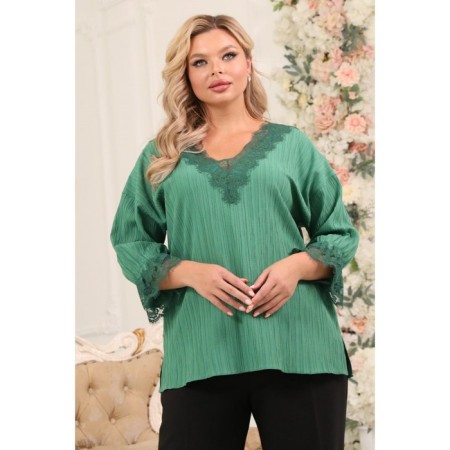 Female jumper, size 50, green color-8