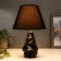 HELP lamp 16028/1BK E14 40W Black marble 24.5x24.5x37 cm Risalux