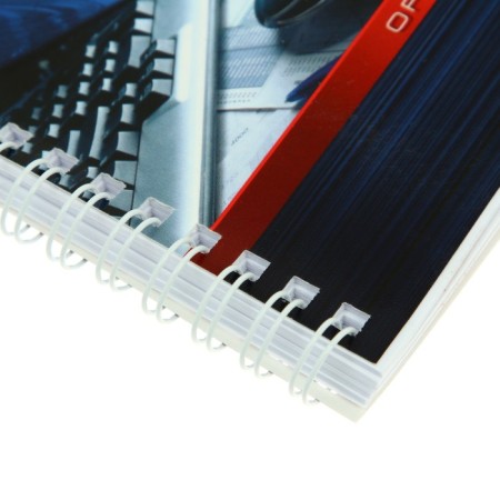 Note book A6, 80 sheets in a cage on the crest "Office", cover Cover Cardboard, OFSET block-2