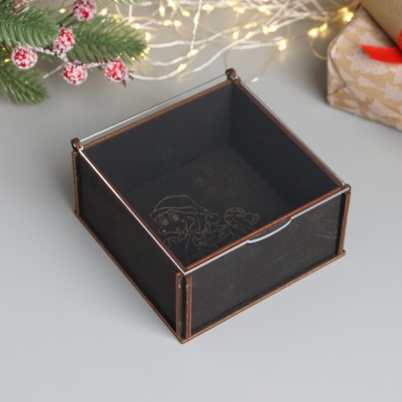 New Year's box "Snake with gifts" 6x12x12 cm-2