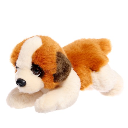 Soft toy "Dog Senbernar Lying", 20 cm