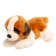 Soft toy "Dog Senbernar Lying", 20 cm
