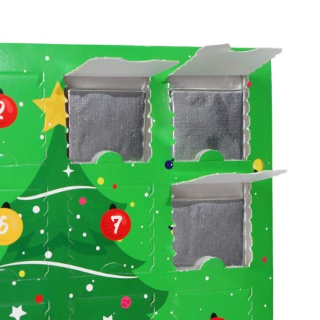 New Year. Advent calendar with chocolate "New Year tree", 12 * 5 g-1