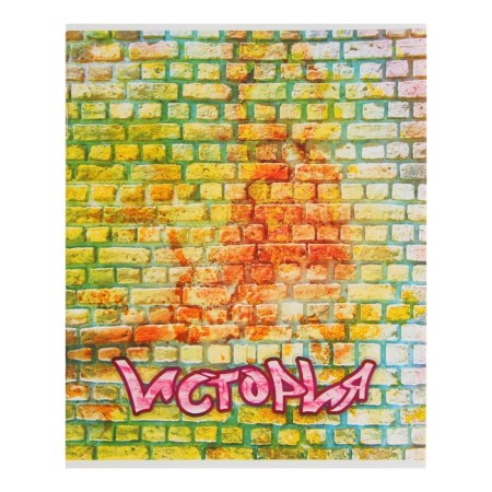 A notebook "Brick" 40 sheets in the cell "History", paper cover, block No. 2