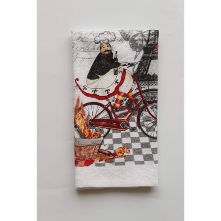 Kitchen kit No. 1: towel, take -off, mittens 38x63 cm-1