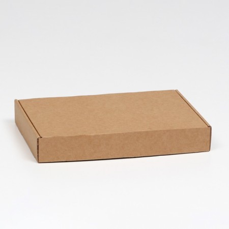 Box for pie, brown, 32.6 x 22.9 x 4.8 cm-2