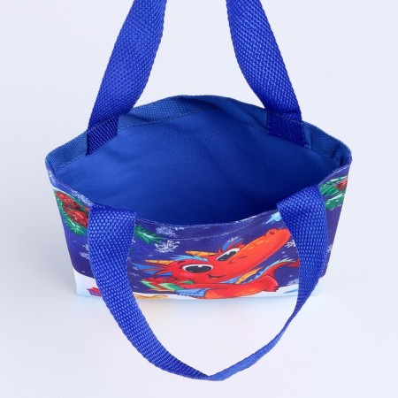 Bag for gifts "Dragon with a gift"-4