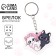 Cat key a keychain, 8.9 x 3.9 cm