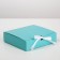 Gift folding box, packaging, Tiffany, 20 x 18 x 5 cm