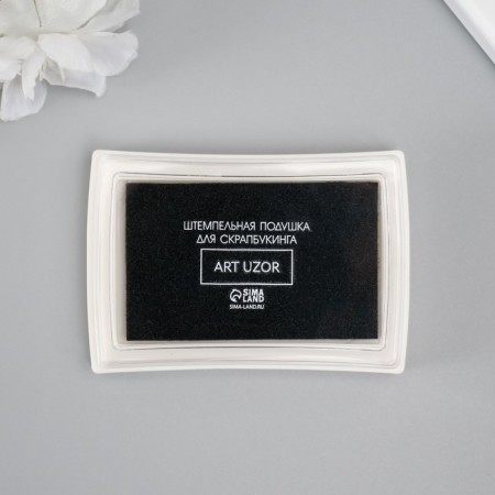 Stamping pillow "Black" 7.7x5.2x1.8 cm