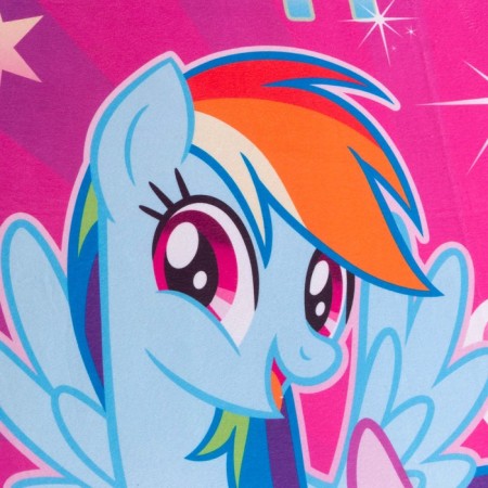 Плед "My Little Pony" 1,5 сп, 140х210 см, 100% п/э-1