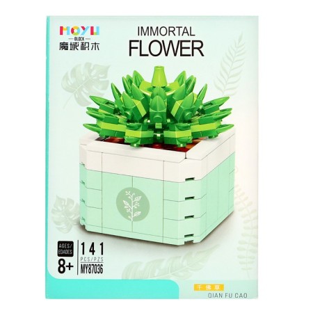 Designer Flowers "Cactus in Kashpo", 141 details-1