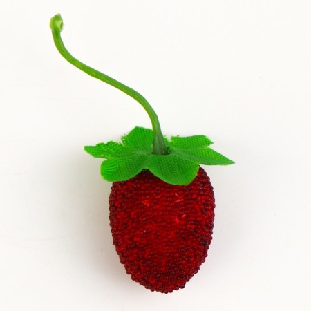 Decor "Strawberries" set of 50 pcs., Size: 2.5 × 2.5 cm