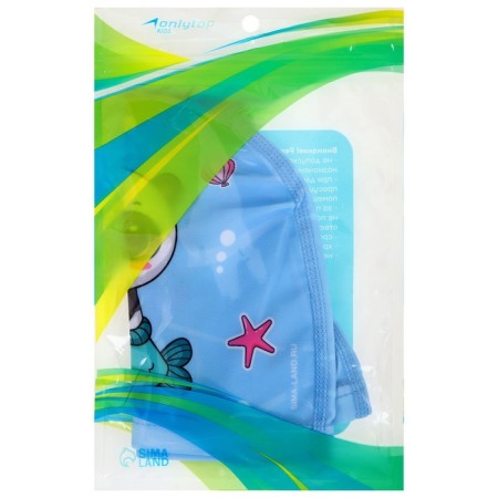 Hat of swimming children's Onlytop "Milot", fabric, girth 46-52 cm-8