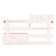 The keybox is wall -mounted with the shelf "Steps", 30 x 18 cm.