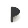 Cappio h001bl bracket handle is a semicircle, aluminum, l = 50 mm, m/o 32 mm., Black color