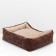A bed with a removable cover, furniture fabric, foam rubber, 55 x 45 x 15 cm