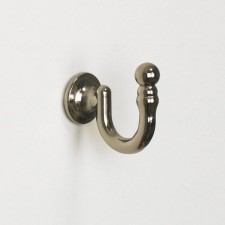 Curtain hook, 2 pcs, cognac color