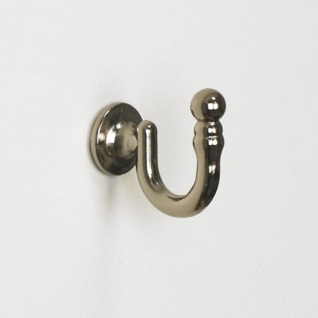 Curtain hook, 2 pcs, cognac color