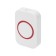 Wireless doorbell with digital coding overflowing 38 melodies 150m IP44 (white/red