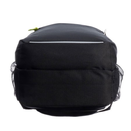 School backpack, 39 x 26 x 19 cm, Grizzly, ergonomic back, laptop department, black-6