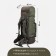 Tourist backpack, TAIF, 90 l, cord department, outer pocket, 2 side pockets, green color