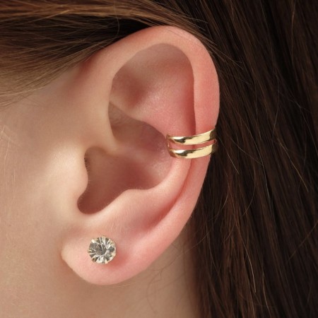 Earrings "Kaffa" style, color gold set-3