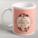 Mug Sublimation "Mom, thank you for all" flowers, 320 ml, with application