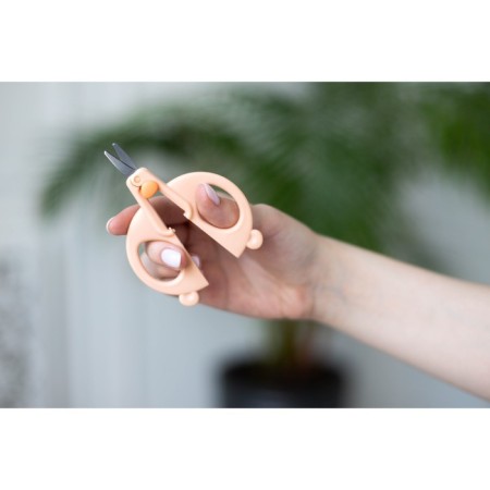 Children's manicure scissors "Panda", pink color-5
