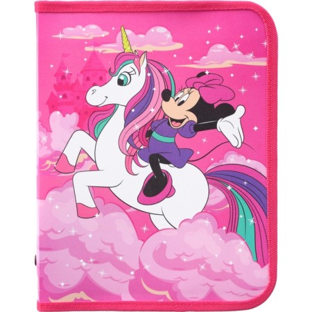 Plastic folder for notebooks A5, at lightning, Minnie Mouse-4