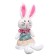 Soft toy "Bunny in a dress"