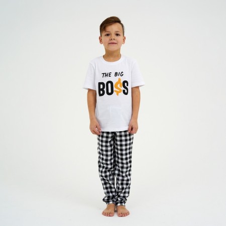 Children's pajamas (T-shirt, trousers) KAFTAN "BOSS" Size 32 (110-116)