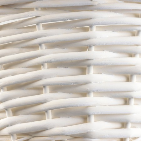 Wicker basket, 34x34x16x44 cm, white, willow-4