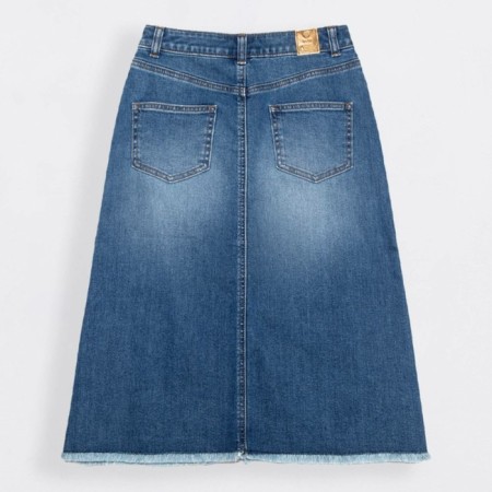 Women's jeans, size XS, MID Blue color-11
