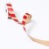 Ribbon for decor and gifts Kraft "Strips" 2cm x 5 m