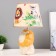 Board lamp "Leo" E14 40W white 20x20x35cm