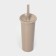 Set for the toilet rambai, d = 11.5 cm, h = 36.5 cm, beige color